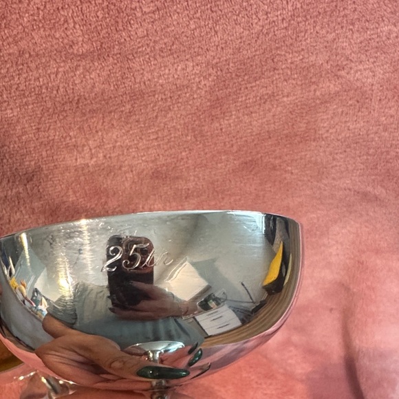 Silver Champagne Coupes - Picture 7 of 9